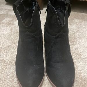 Gently used Sugar Cowboy Black Heel Pointed Boots